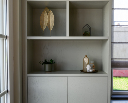 kast met vakken