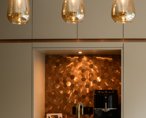 lampen in woonkeuken